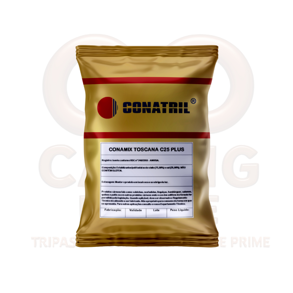 Conamix Toscana C-25 Plus com Corante 1kg - Tempero para Linguiça Toscana