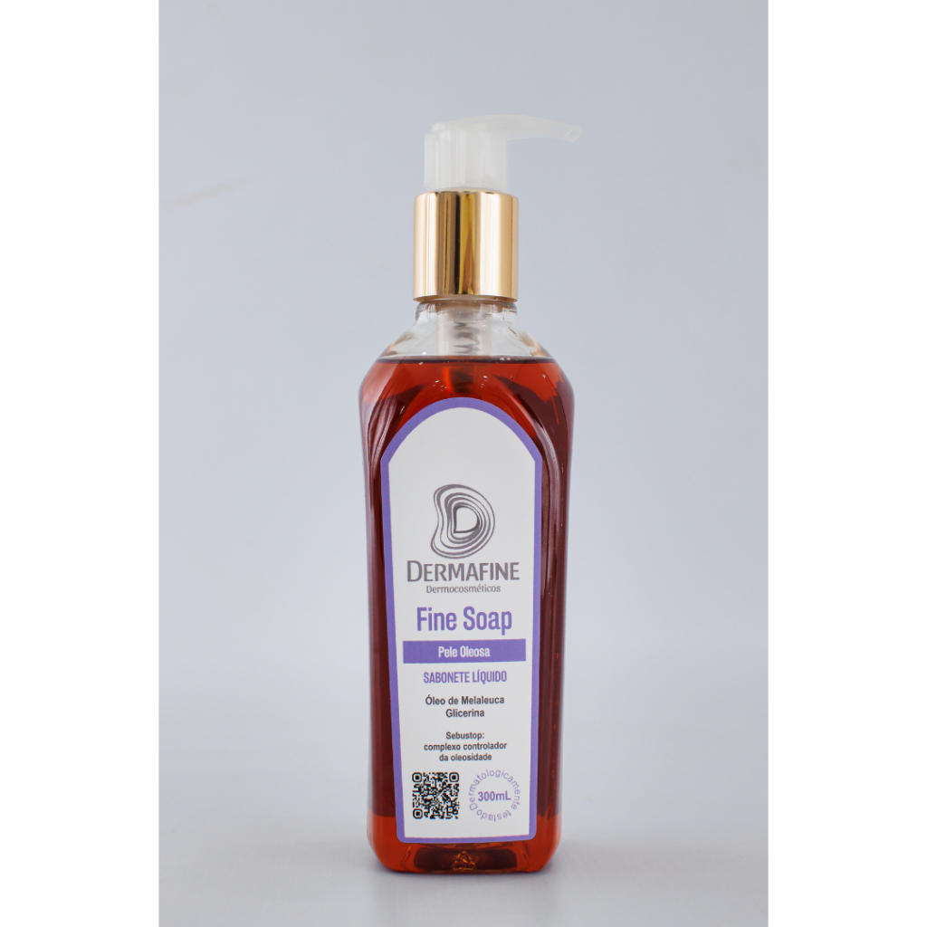 SABONETE LÍQUIDO PARA PELE OLEOSA - FINE SOAP 300ml em Oferta na Shopee
