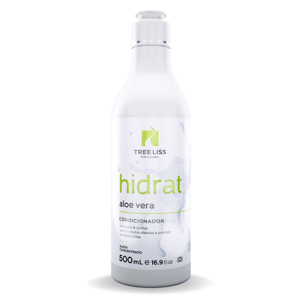 Condicionador Cabelos Oleosos Hidrat Aloe Vera Tree Liss 500ml