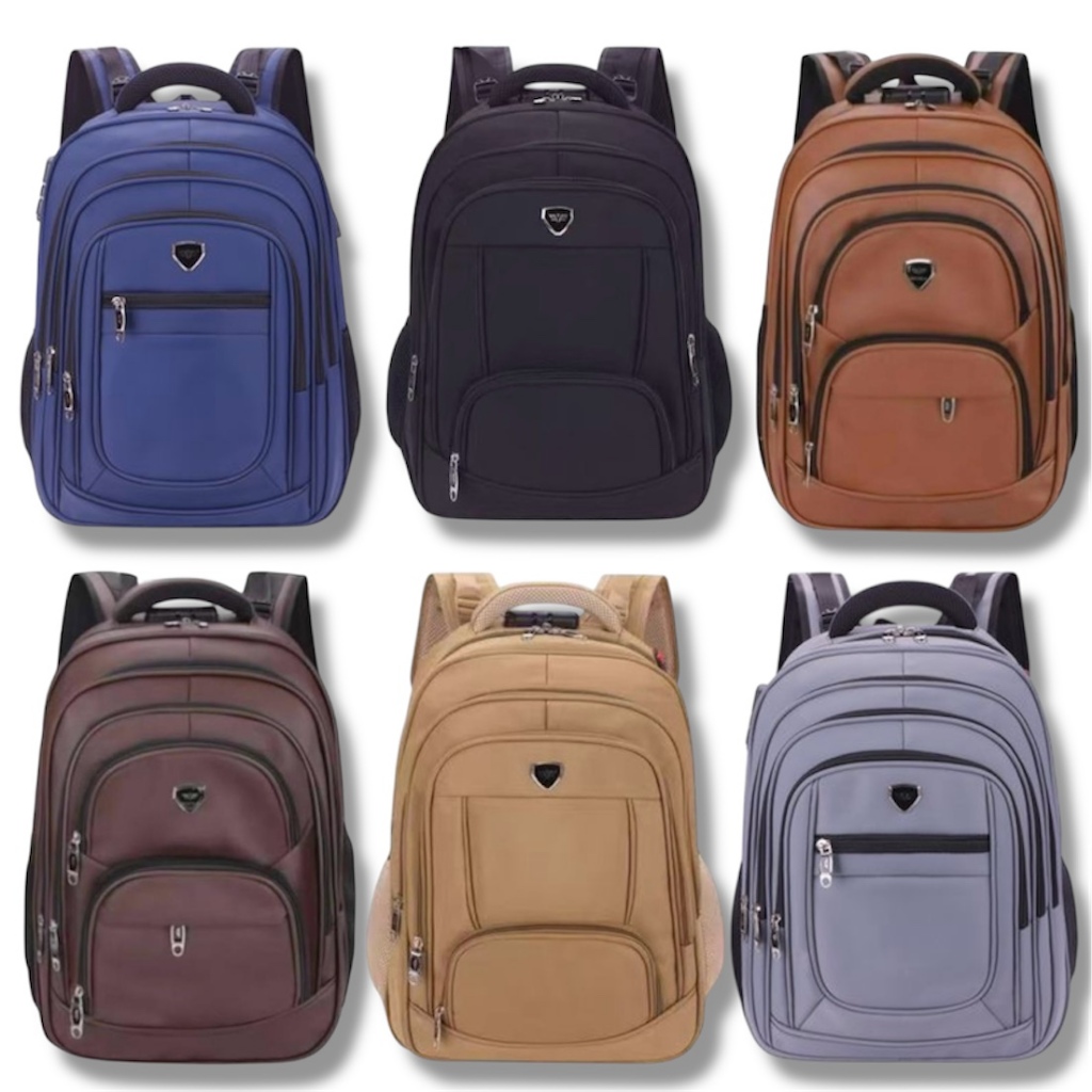 Mochila Grande Impermeável Faculdade Executivo Reforçada Notebook com Bolso Anti-furto