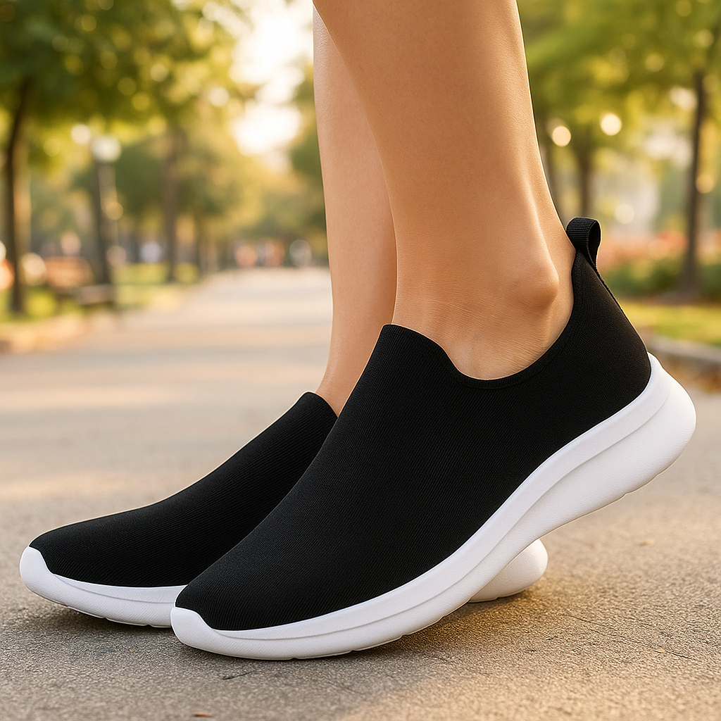 KIt 2 Pares Tênis Feminino Meia Esportivo Casual Moderno -Promoção Envio Imediato