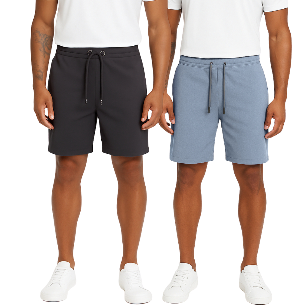 Kit 2 Bermudas Confy Masculinas – Conforto e Estilo em Dobro (P ao GG)