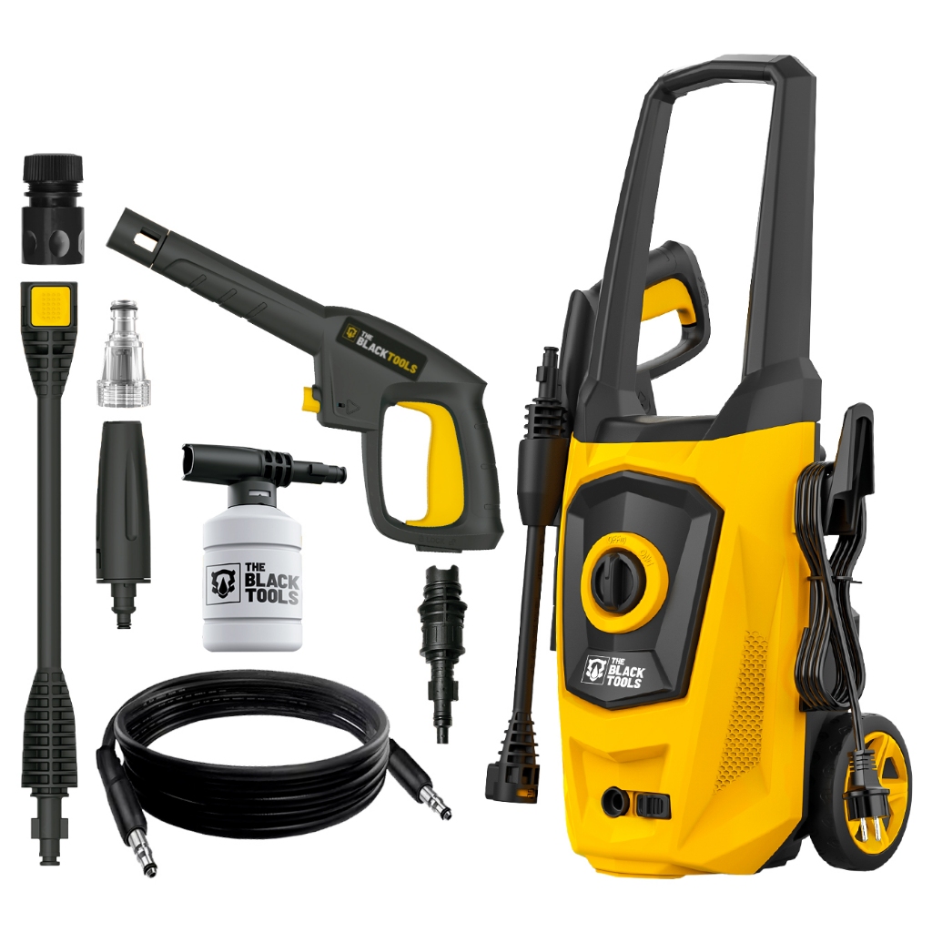 Lavadora De Alta Pressão The Black Tools Tblv175 1750psi Potência De 1500w em Oferta na Shopee
