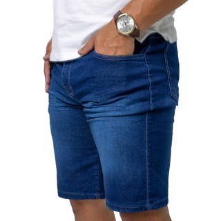 Bermuda Masculina Jeans - Escolha Os Modelos Jeans Masculino de Fábrica Lions Jeans Versáteis Dia dos Pais 