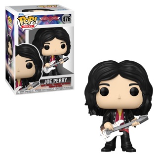 FUNKO POP ROCKS AEROSMITH JOE PERRY 476 NOVO ORIGINAL em Oferta na Shopee