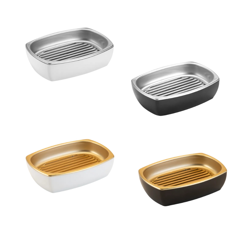 Saboneteira Porta Sabonete Pia Bancada Lavabo Banheiro Design Luxo Arthi em Oferta na Shopee