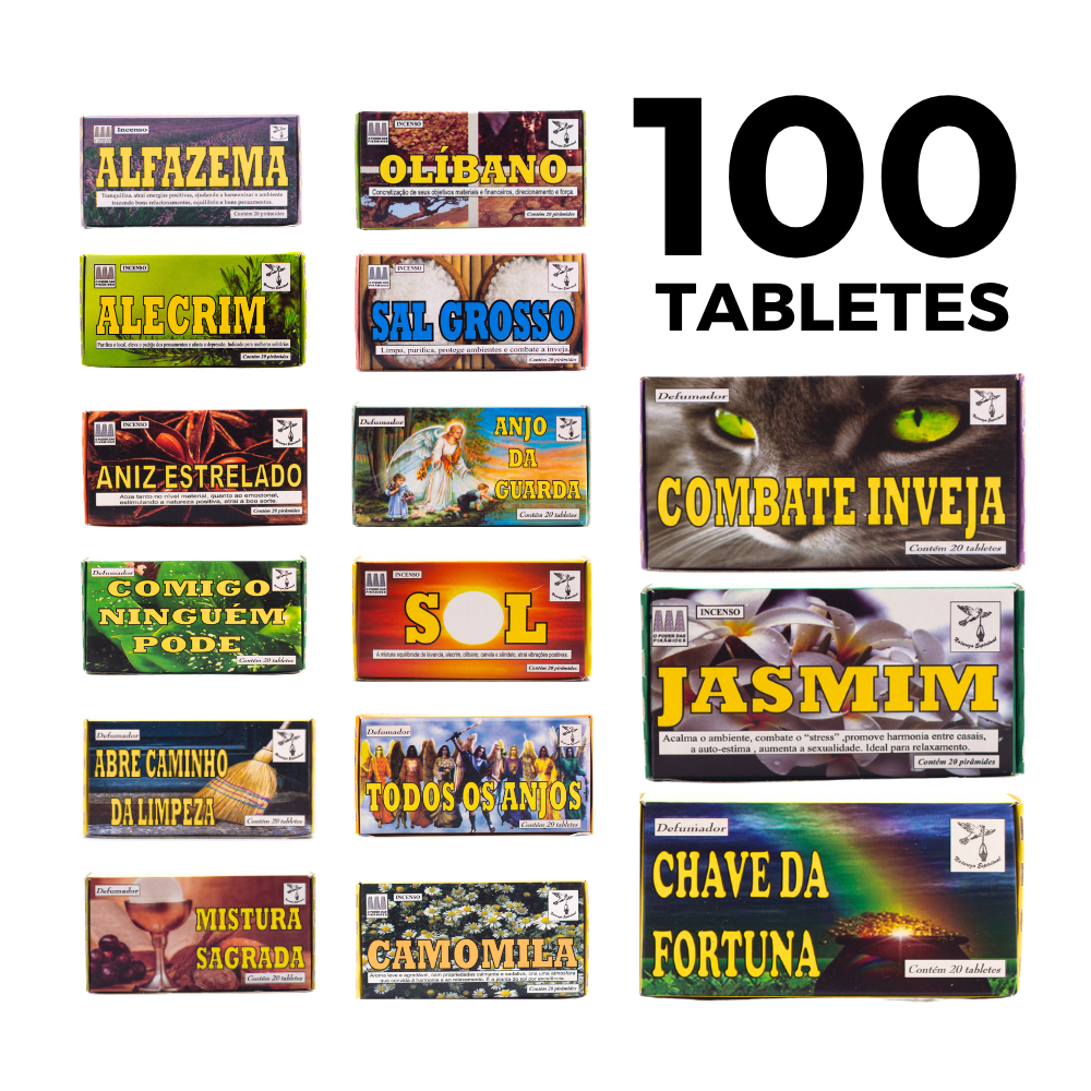 5 Caixas de Defumador Espiritual – Ritual Completo de Limpeza Energética e Proteção Espiritual em Oferta na Shopee