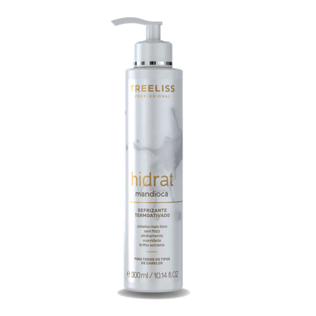 Defrizante Finalizador Capilar Hidrat Mandioca Tree Liss 300g em Oferta na Shopee