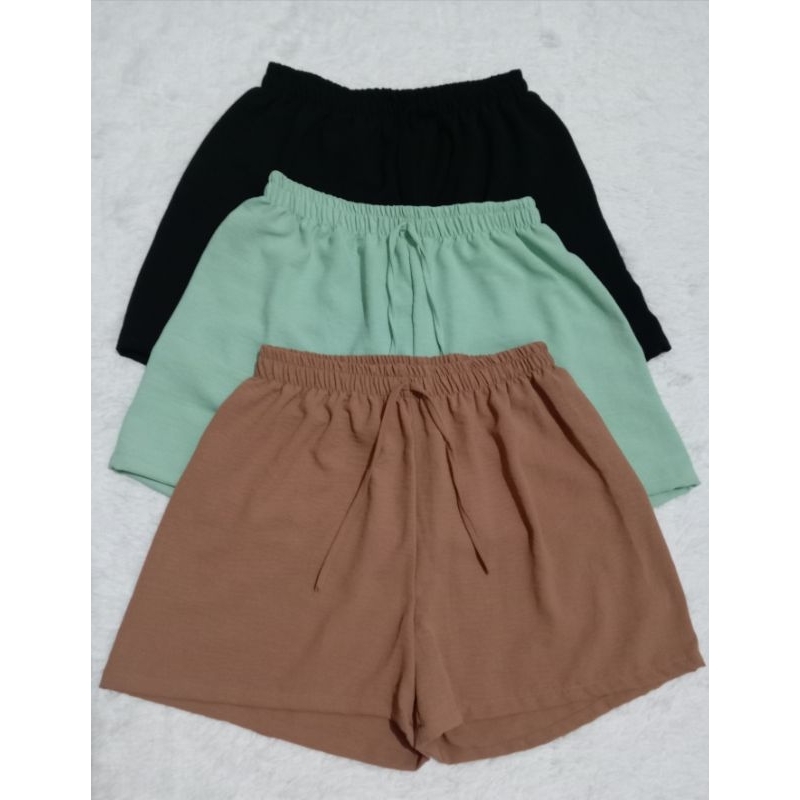 Kit 3 shorts duna basico feminino verão confortável em Oferta na Shopee