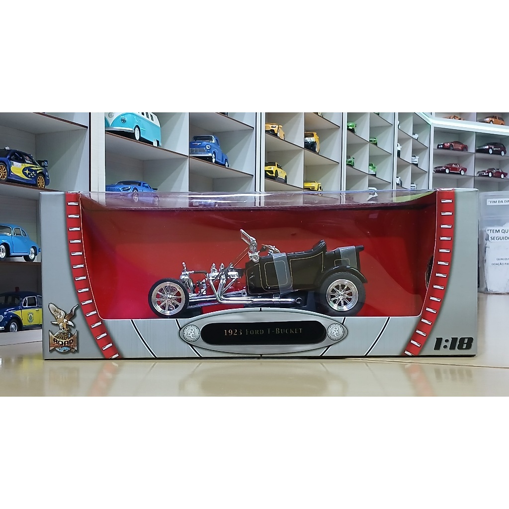 MINIATURA FORD T-BUCKET 1923 ESCALA 1/18 ROAD SIGNATURE FABRICANTE YANT MING