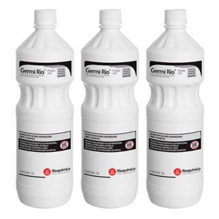 Kit C/3 Desinfetante Germi Rio Pronto Uso 1L em Oferta na Shopee