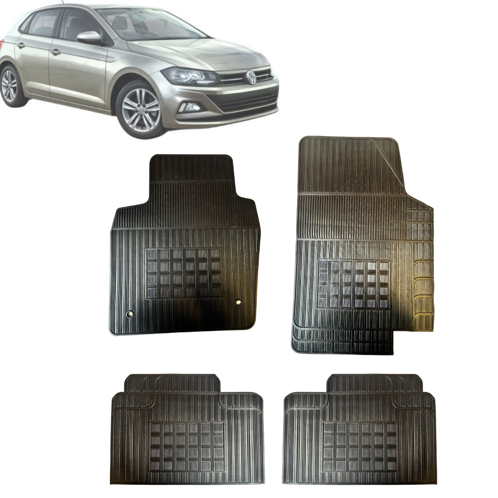 JOGO TAPETE DE BORRACHA NOVO POLO 2018 a 2025 Original Car Floor em Oferta na Shopee