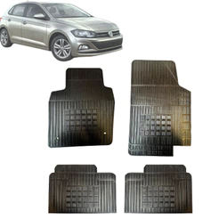 JOGO TAPETE DE BORRACHA NOVO POLO 2018 a 2025 Original Car Floor