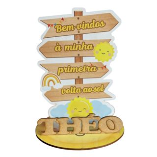 12 Centros Mesa placa sol Personalizado Lembrança Festa em Oferta na Shopee