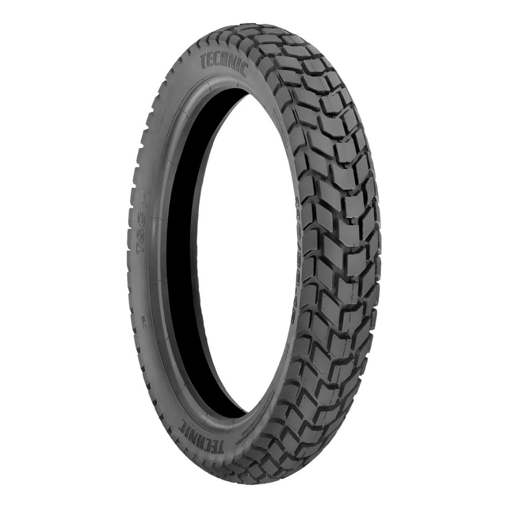 Pneu Technic T&C PLUS 110-80-18 58P Traseiro Uso Com Câmara XTZ 125 / XLR / NX200 / XR200 / DT180