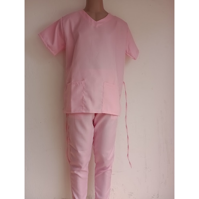 Conjunto Pijamas Cirúrgico Hospitalar Scrub Unissex Oxford em Oferta na Shopee