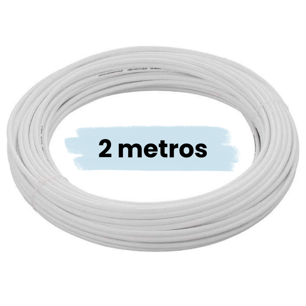2 metros Mangueira Filtro Electrolux IBBL Consul 1/4 Pol. 6mm Purificador Bebedouro