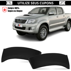 Moldura Vão De Roda Dianteiro Hilux 2012 2013 2014 2015 Pick Up