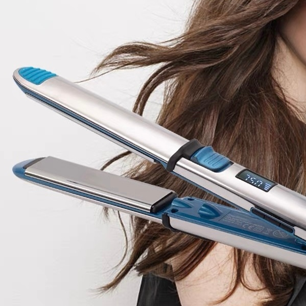 Prancha Chapinha De Cabelo Super Nano Titanium PLUS Bivolt Prancha Profissional 465° F em Oferta na Shopee