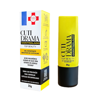 Cutidrama Controlado - Gel Hidratante Redutor de Cutículas 35gr  Sos Unhas Top Beauty em Oferta na Shopee