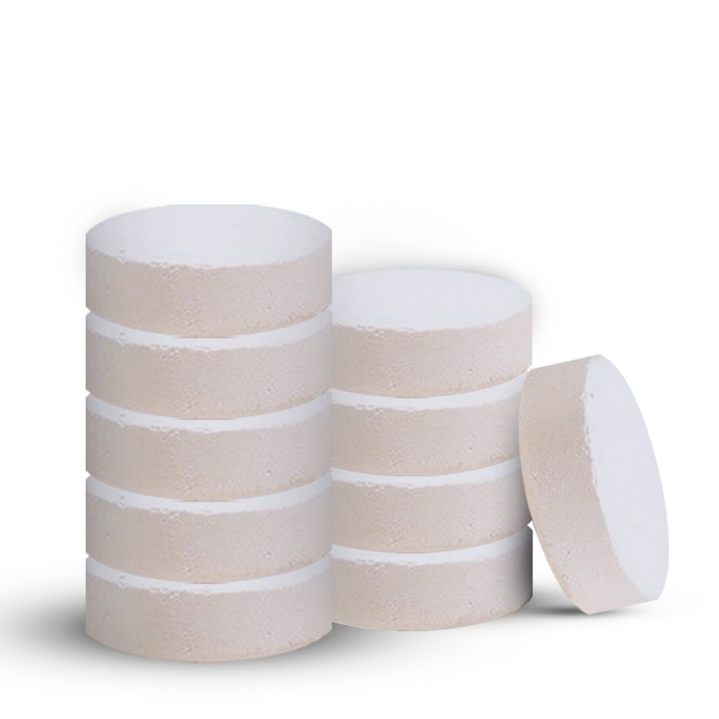 Detalhes do Kit 10 Pastilhas de Cloro para Piscina 200g | Água Limpa e Cristalina