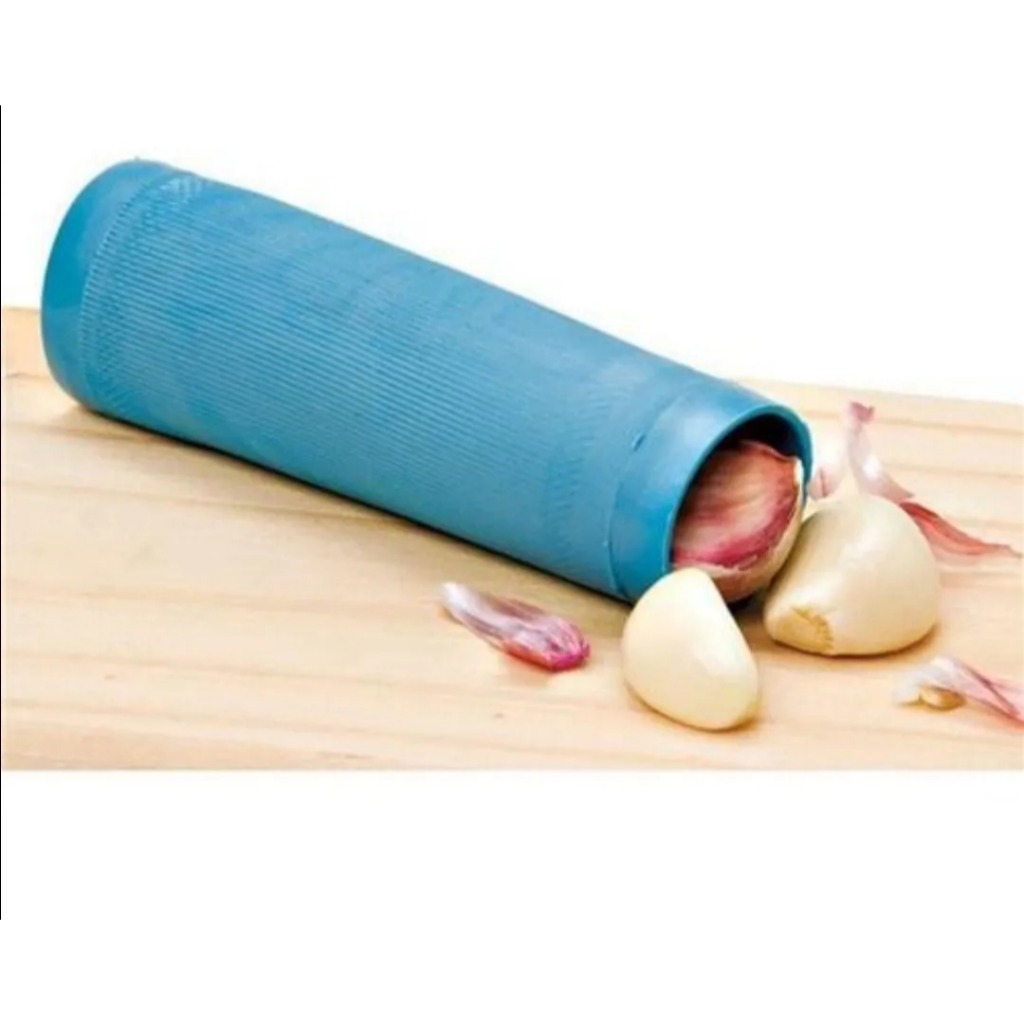 2 Pcs Alho Peeler Remover Roller Roller, Fácil De Descascar 1