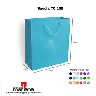 Sacola TC 150 - 10 unidades em Oferta na Shopee