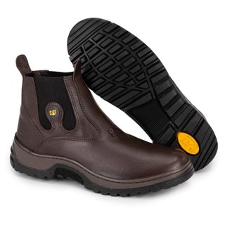 Bota Botina Coturno Adventure Caterpillar Masculina Adventure Promoção Trilha Masculina Palmilha Gel Premium CAT-BOTINA