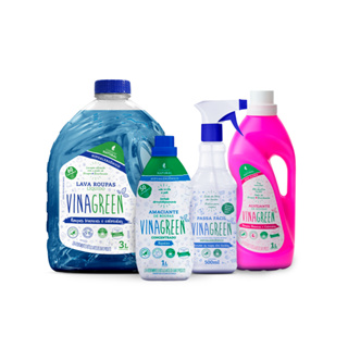 Kit Vinagreen Essências Para Lavanderia Algodão em Oferta na Shopee