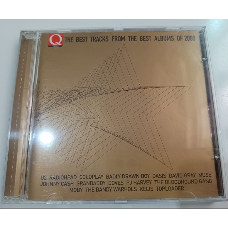 CD Best Tracks From Albums 2000 - PJ Harvey, Coldplay, Oasis, Kelis, Doves, Em Ótimo Estado