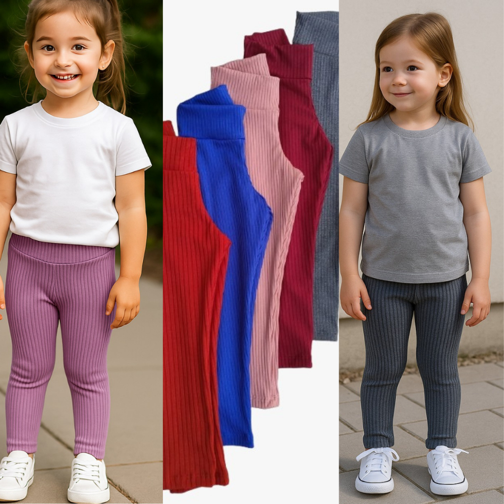 Kit 02 Calças Infantil Feminina Calça Feminina Infantil Calças Infantil Escola Parque Dia a Dia em Oferta na Shopee