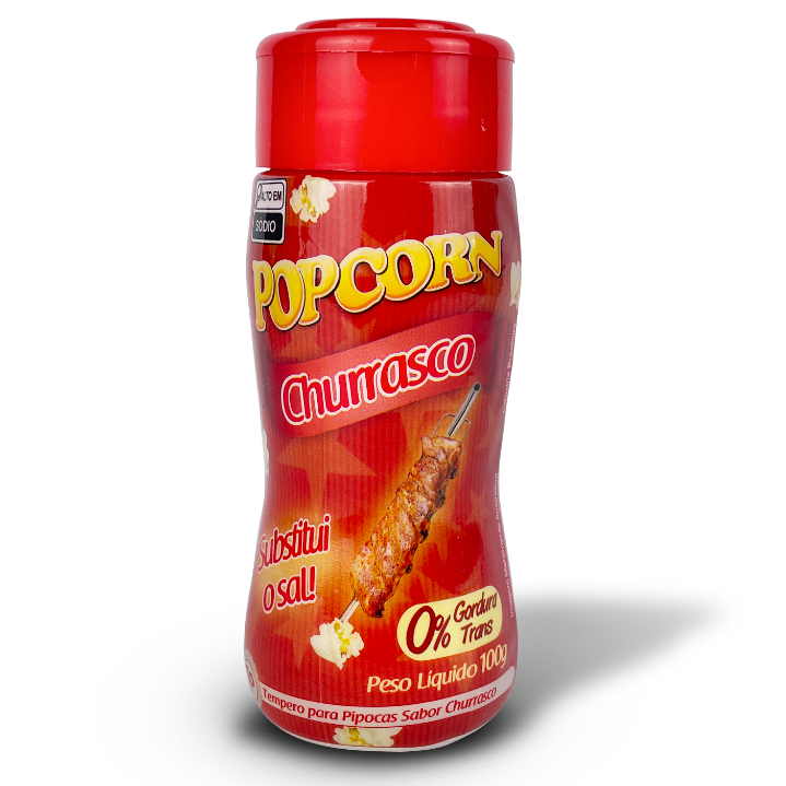 Tempero para Pipoca | Sabor Churrasco 100g em Oferta na Shopee