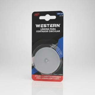 Kit com 2 Lâminas de Corte 45mm Western – Discos para Cortador Circular Tecido e Artesanato em Oferta na Shopee