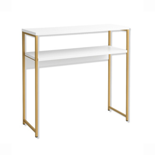 Mesinha Aparador para Salão de Beleza - Manicure Modelo Industrial em Metalon e MDF em Oferta na Shopee