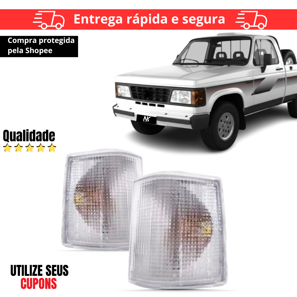 Lanterna dianteira D20 1993 1994 1995 1996 1997 1998 Esquerdo