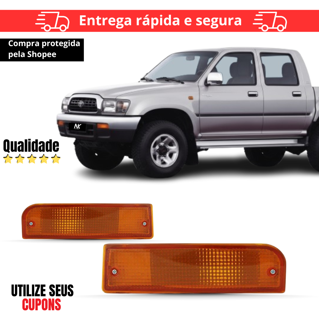 Lanterna dianteira Hilux Sw4 92 a 95 SRV 02 a 04