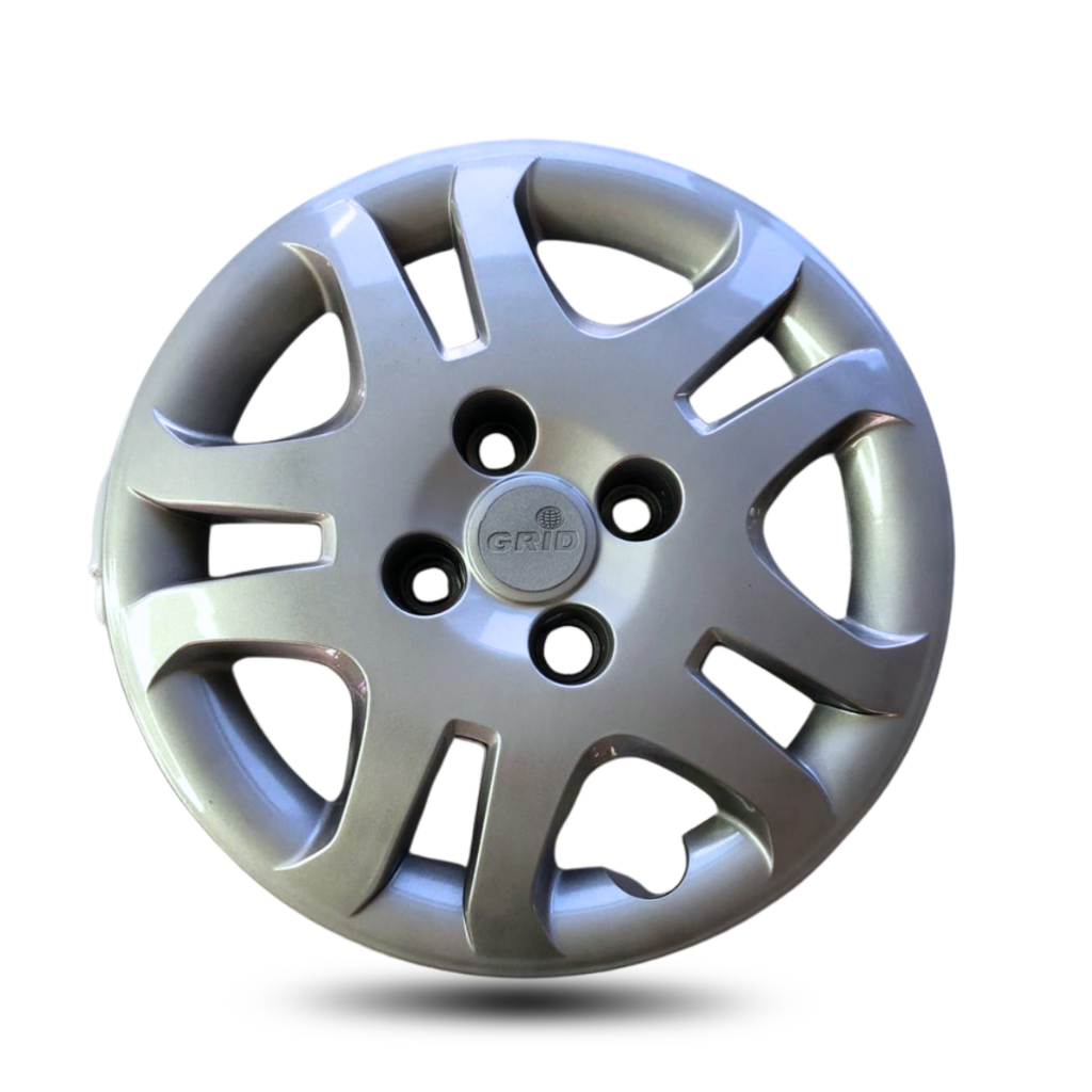Jogo 4 Calotas Para Grid Aro 14 Ford Fiesta Hatch / Sedan 2011 2012 2013