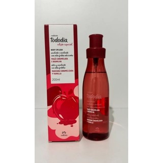 Body Splash Natura Tododia Maçã Caramelada e Baunilha- 200ml