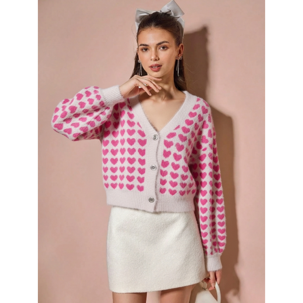 Casaquinho Feminino Casaco Tricot Casaco Feminino Elegante Sobretudo Blusa de Frio