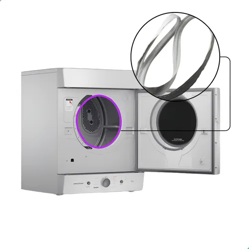 Gaxeta Tambor Vedadora para Secadora Brastemp ORIGINAL 326009198
