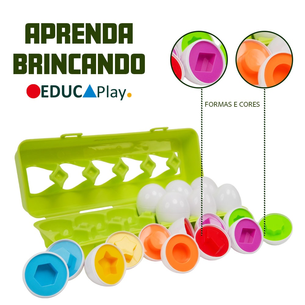 Brinquedos Educativos com Formas e Cores: Onde Comprar | BuscaProdutos