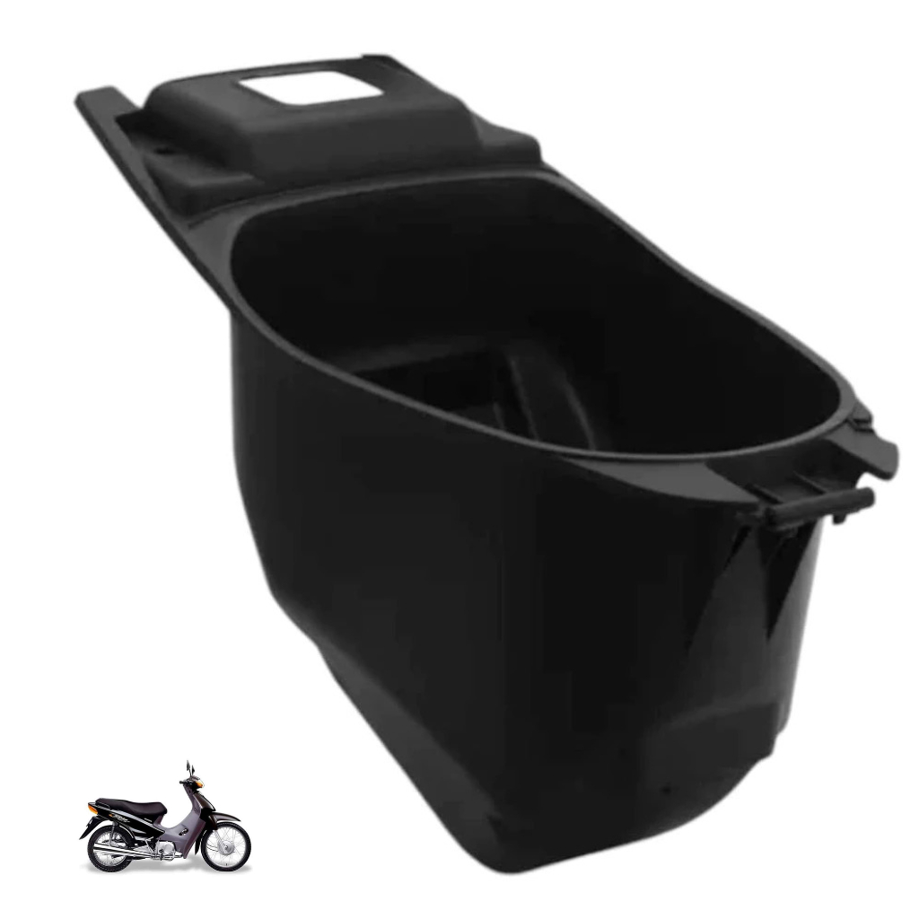 BAU INTERNO PORTA CAPACETE BIZ 100 1998 até 2005 em Oferta na Shopee