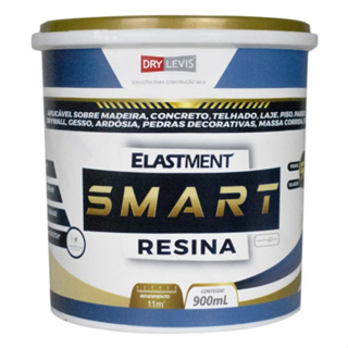 Smart Resina Multiuso Base D'água Incolor Fosca 5em1 900ml Cor Incolor Fosco em Oferta na Shopee