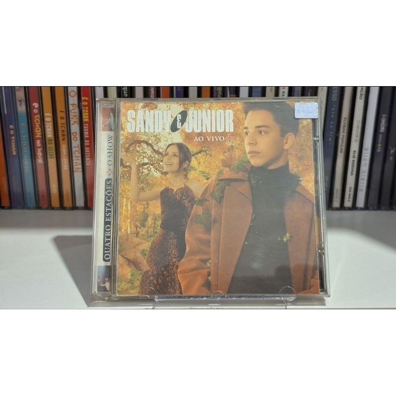 CD SANDY E JÚNIOR - QUATRO ESTAÇÕES AO VIVO - DA ÉPOCA