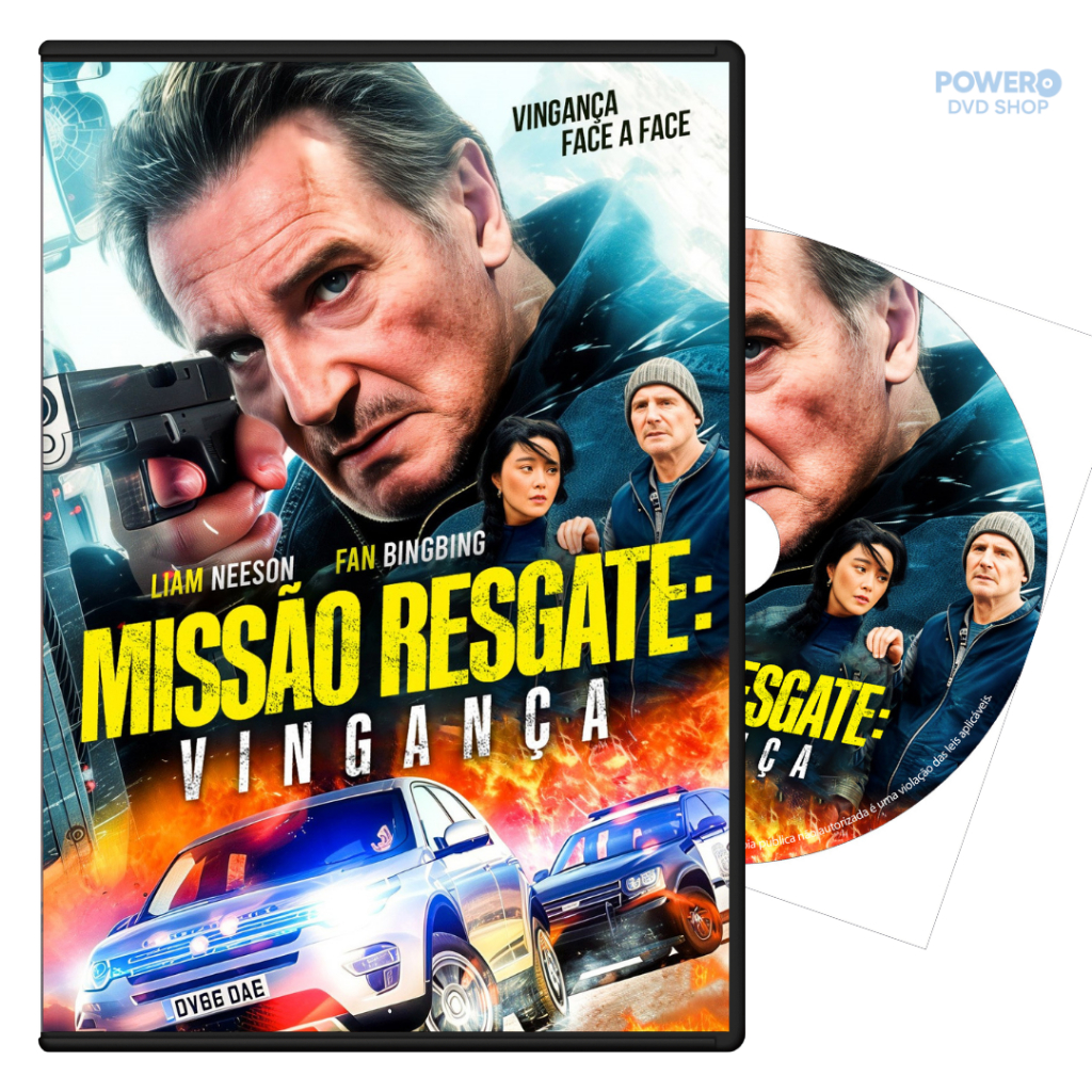 DVD - Missão Resgate  Vingança - Filme (2025) Dublado e Legendado
