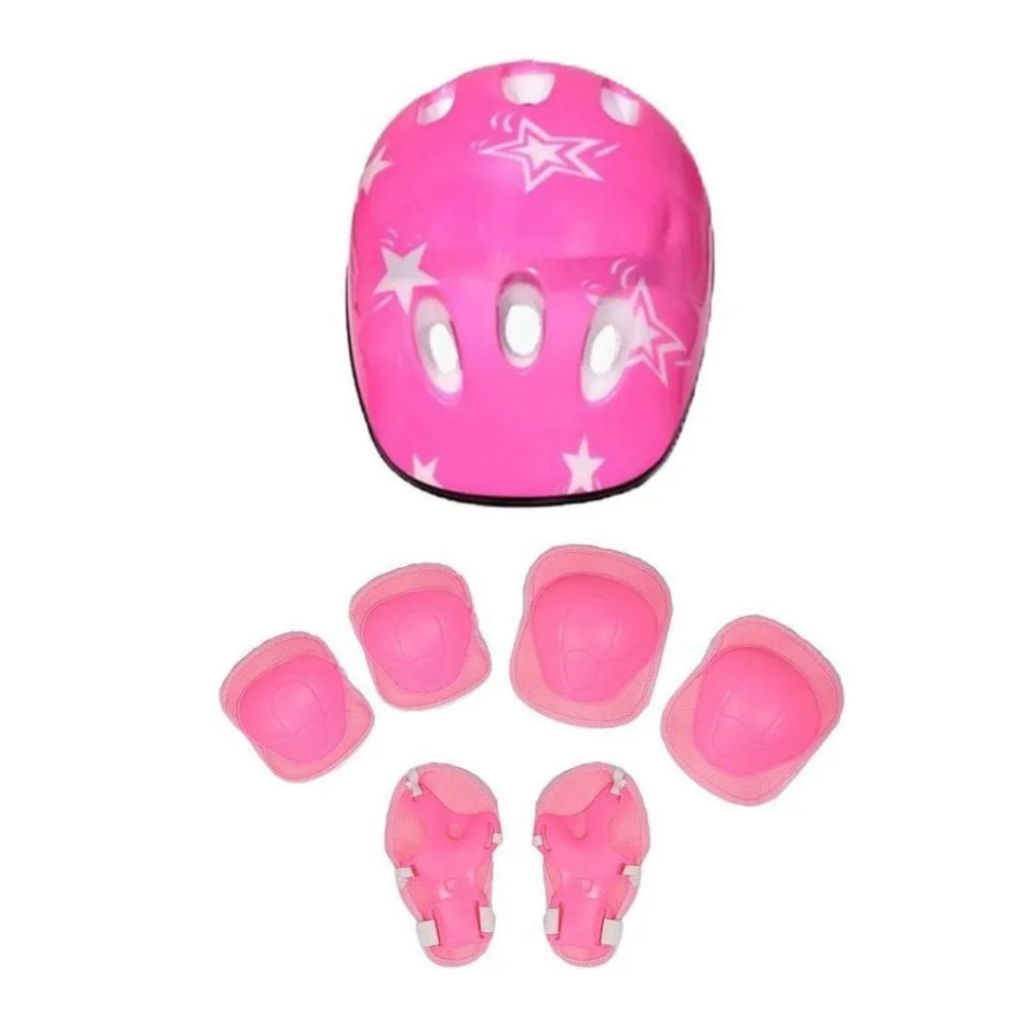 Capacete de Proteção Rosa Esportes Radicais Skate Bike Patins Patinete Profissional I Antil — R$ 33,95 em Shopee