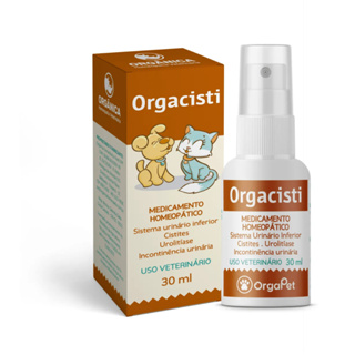 Orgapet Orgacisti 30ml Homeopático para Saúde Urinária de Cães e Gatos em Oferta na Shopee