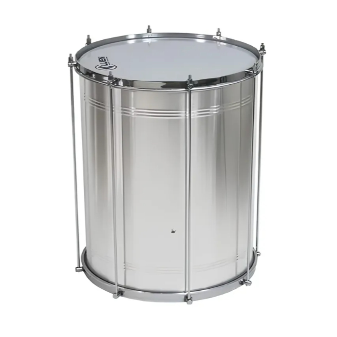 Surdo Luen 45x14'' Alumínio E Ferragem Cromada 20063 Full