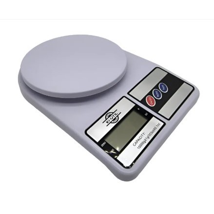 Balança digital de cozinha com precisão de 1 g