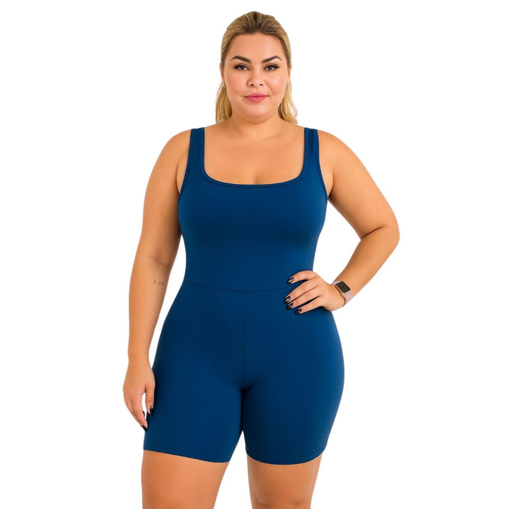 Maiô Macaquinho Natação Hidroginástica em Oferta na Shopee